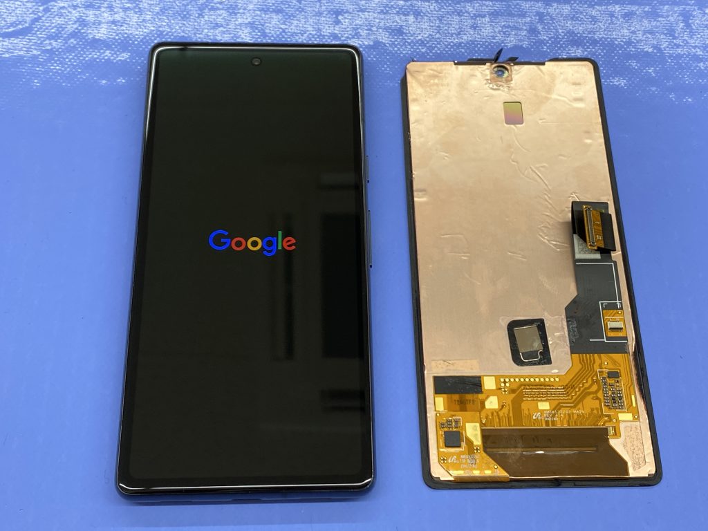 Google Pixel 7aの画面割れを完全復活！難易度高めの修理に挑む