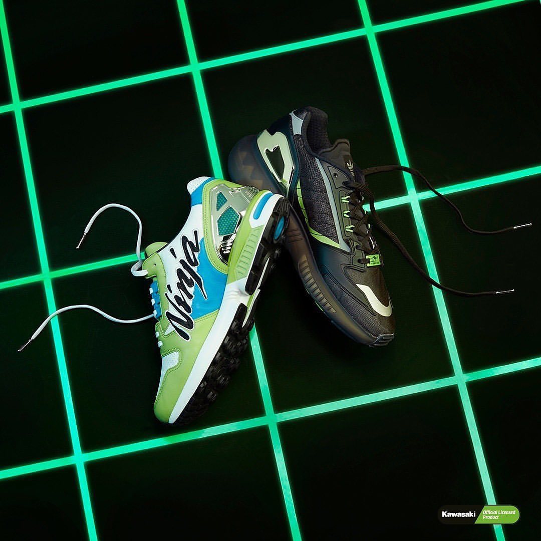 KAWASAKI Ninja x ADIDAS ZX 8000 / ZX 5K BOOST 4月14日発売予定