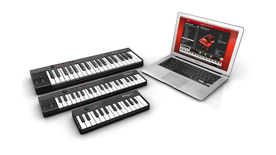 パソコンでもiOSでも使えるシンプルなポータブルキーボード『iRig Keys