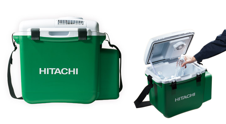 展示会で見かけた日立工機の冷蔵庫というかクーラーボックス | 晴耕雨読