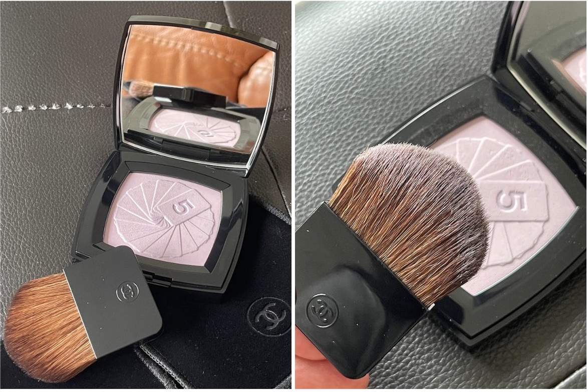 Chanel Purple Blush: A Corrector for Redness on Cheeks