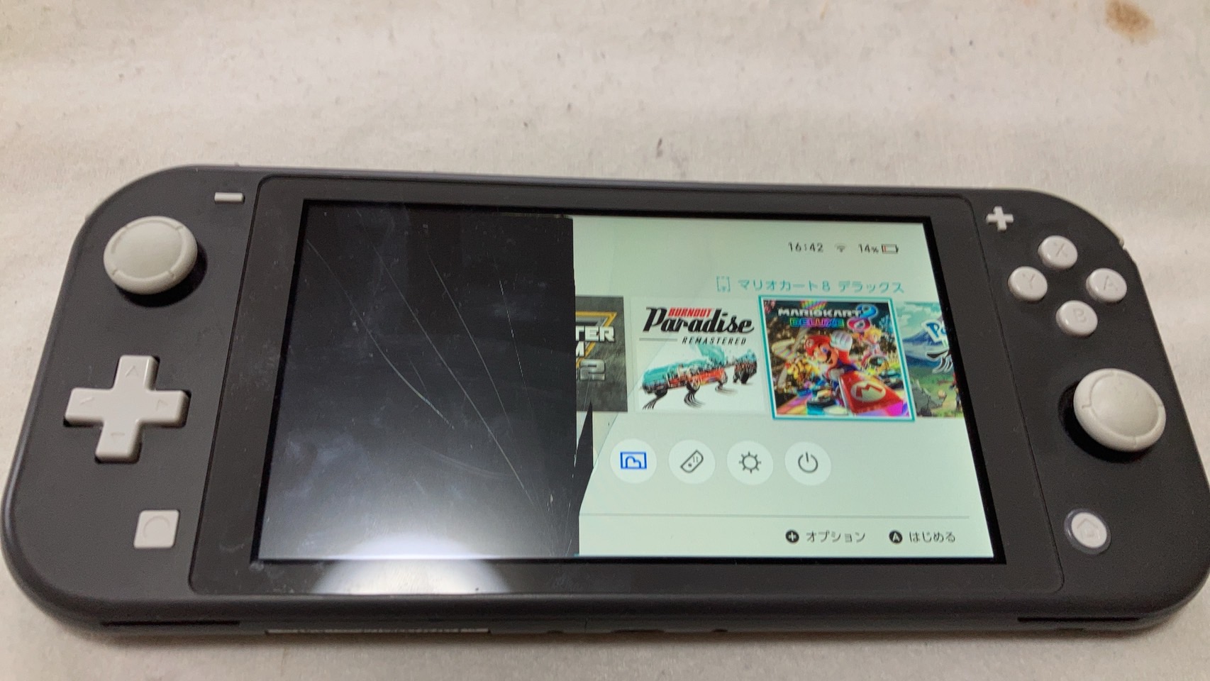 Nintendo Switch Liteの修理（液晶画面割れ破損修理・交換） | パソじゅく
