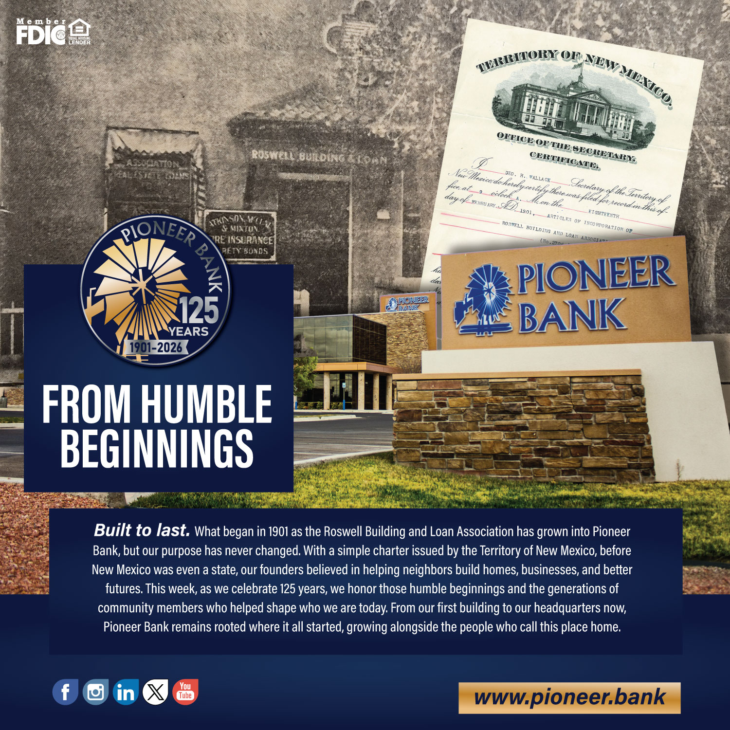 In the News Archives | Pioneer Bank - Your Community Bank