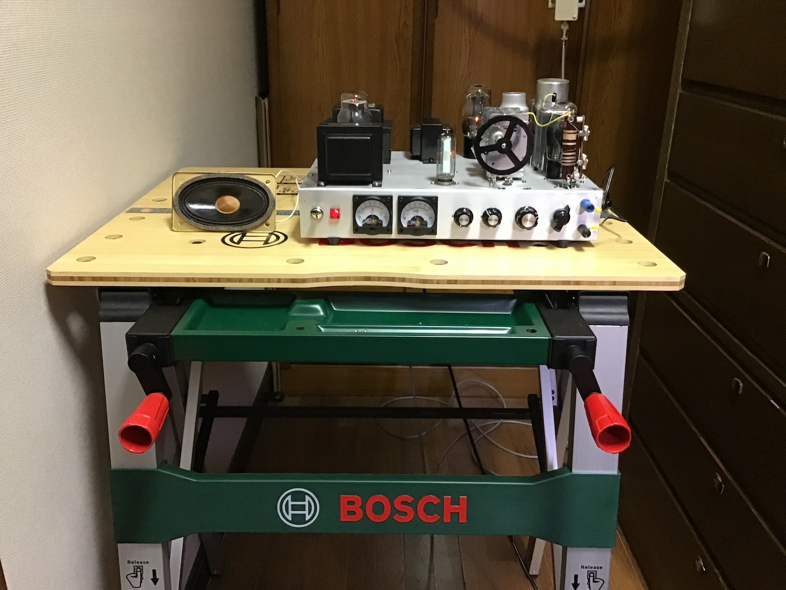 自作 ST管 5球スーパーラジオを入手 | 超入門：真空管ラジオこれ