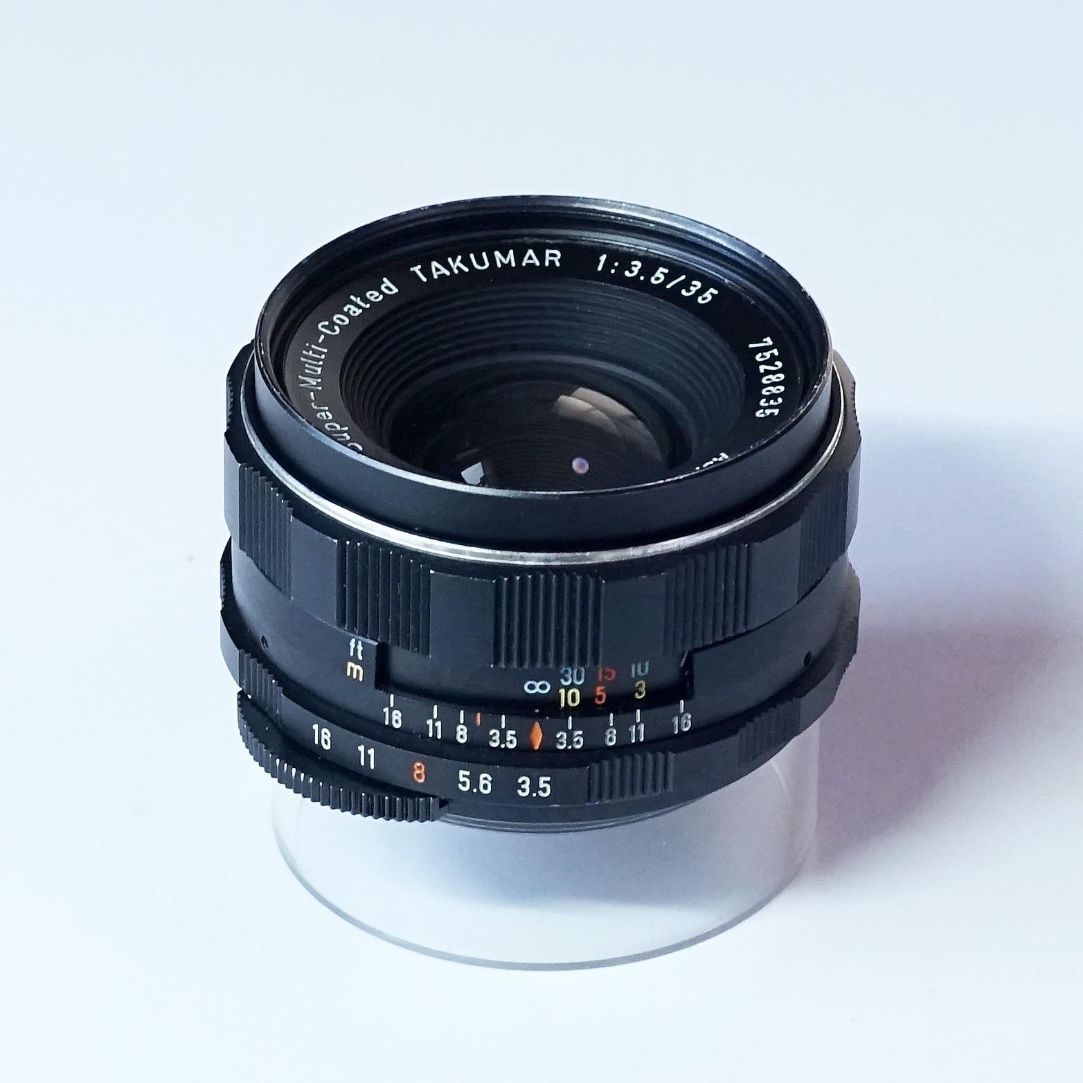 PENTAX Super-Multi-Coated TAKUMAR 35mm F3.5 ¥9,800（中古 M42