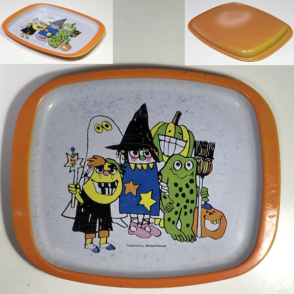 ミスタードーナツおばけアートトレイ : 昭和レトロ食器雑貨通販