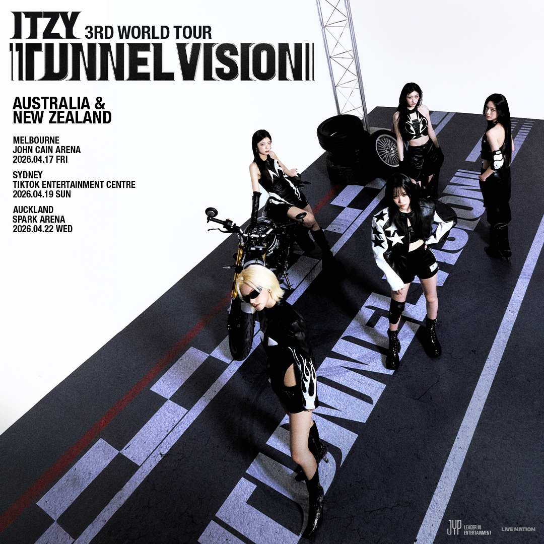 K-Pop band ITZY return to Australia and New Zealand in April