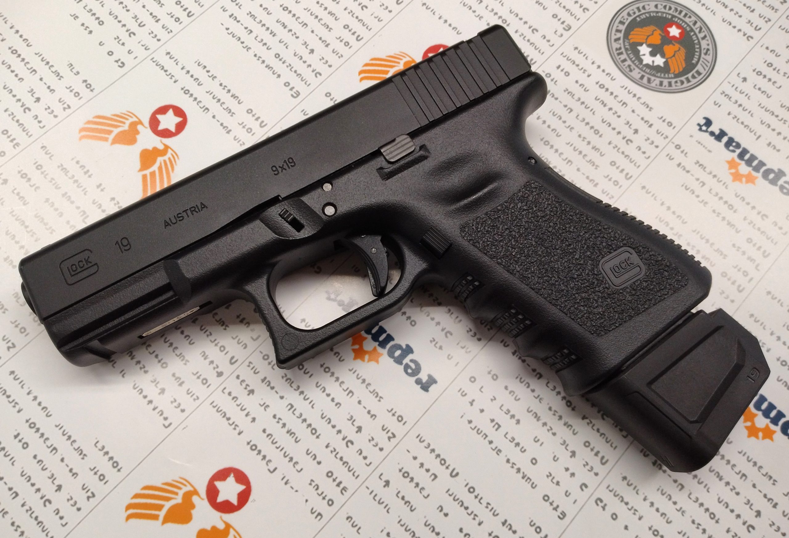 東京マルイのグロック19に取付可能な実物パーツが新入荷