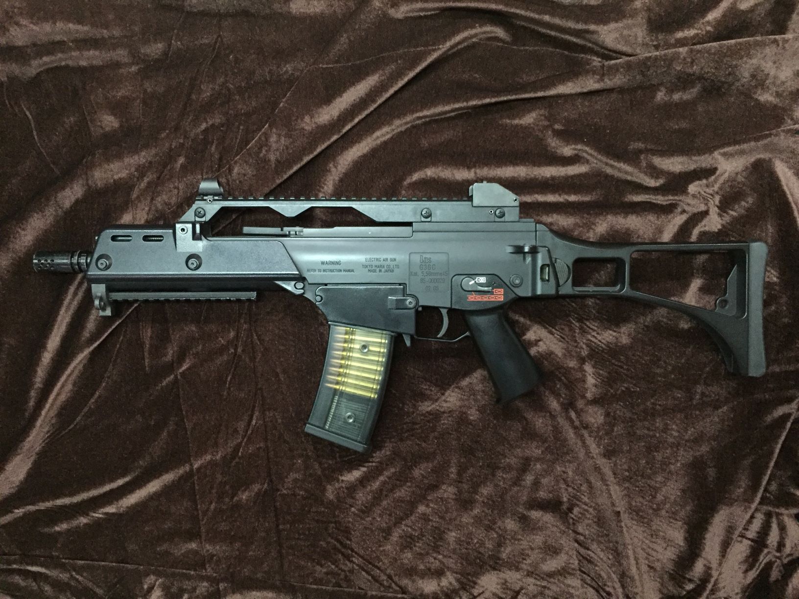 東京マルイ G36C スタンダード電動ガンのカスタムをさせて頂きました