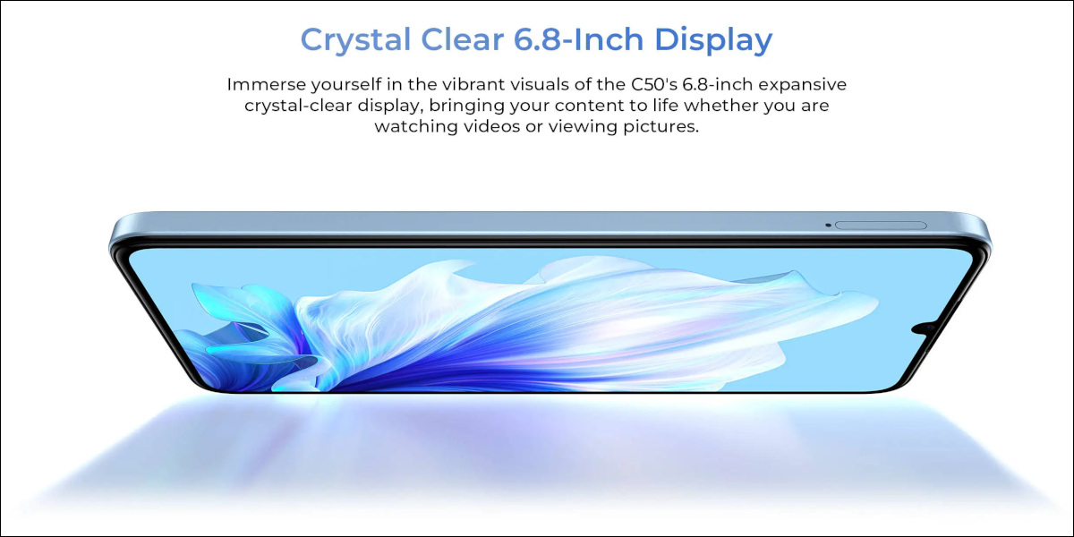 OUKITEL C50 － 5G対応するエントリースマホ、中国メーカーの格安機も