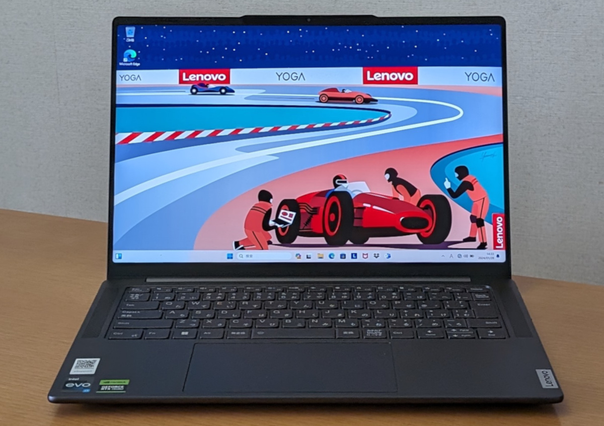 Lenovo Yoga Pro 7i Gen 8 14 レビュー － 高い性能と美しい