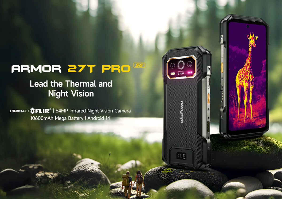 Ulefone Armor 27 Pro/27T Pro － サーマルカメラも選べるUlefoneの5G