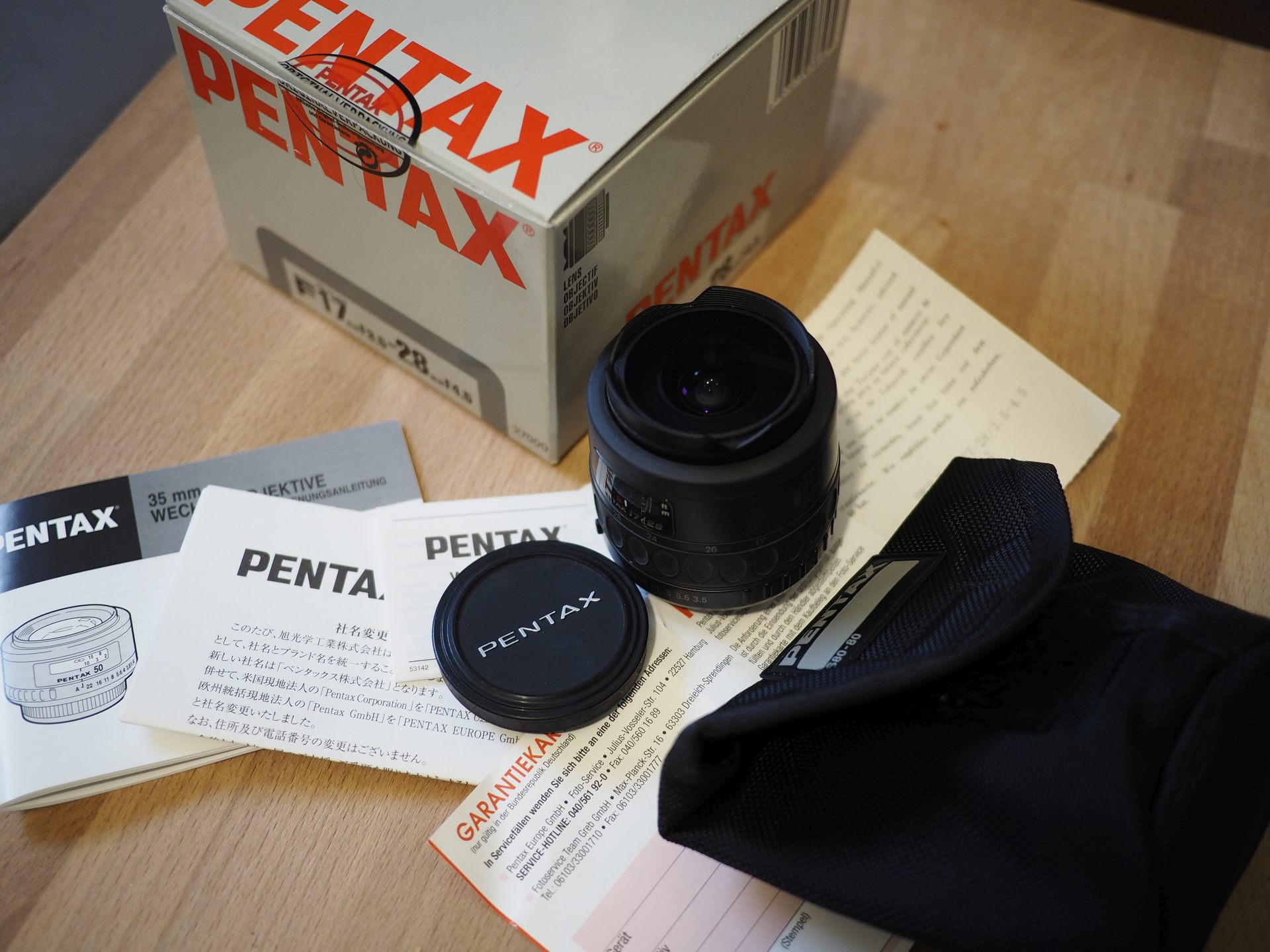 The Fish List • PENTAX-F smc FISH-EYE 1:3.5-4.5 17-28mm