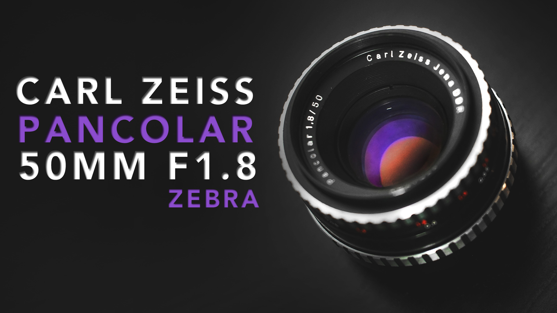 Carl Zeiss Jena Pancolar 50mm F1.8 