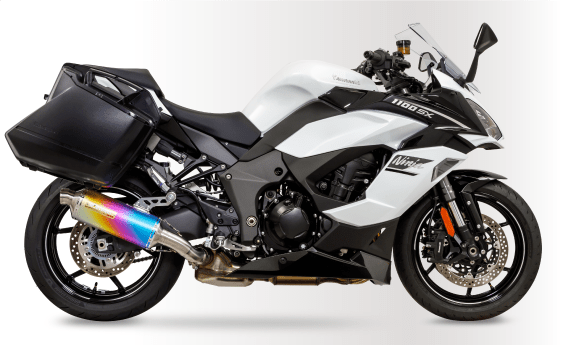25- Ninja1100SX SE Slip-On Exhaust [MXR] – モリワキエンジニアリング