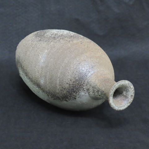 加守田章二 灰釉花瓶 KAMODA SHOJI Bottle,ashglaze 田島美術店AOYAMA