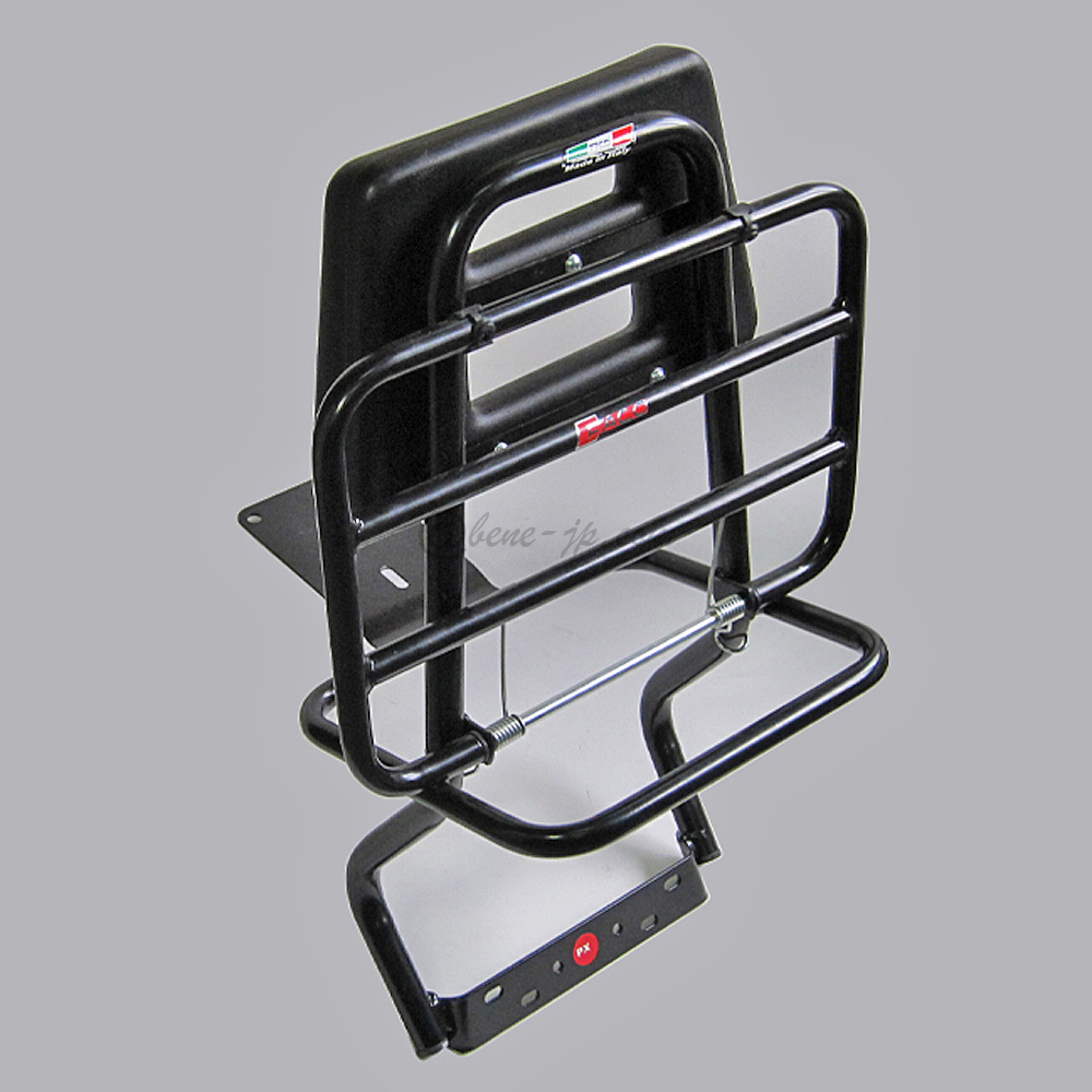 FACO リアキャリア バックレスト付き Vespa P/PX, LML – BENERICAMBI