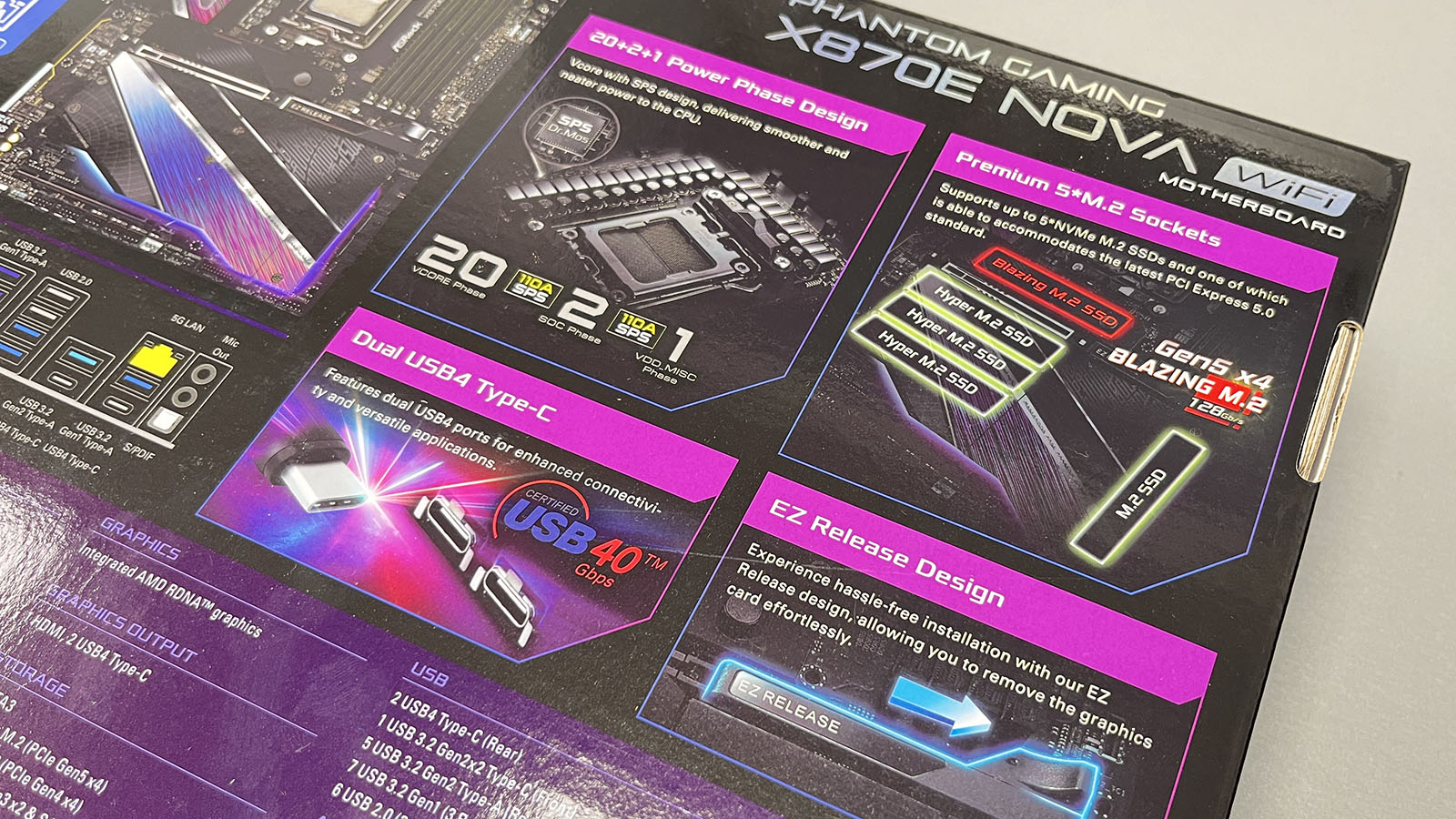 ASRock Phantom Gaming X870E Nova WiFi Motherboard Review - Page 4