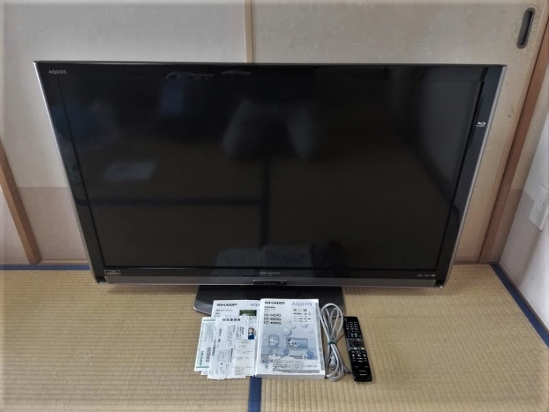 シャープ 52V型 液晶テレビ AQUOS クアトロン LC-52LX3 | リサイクル
