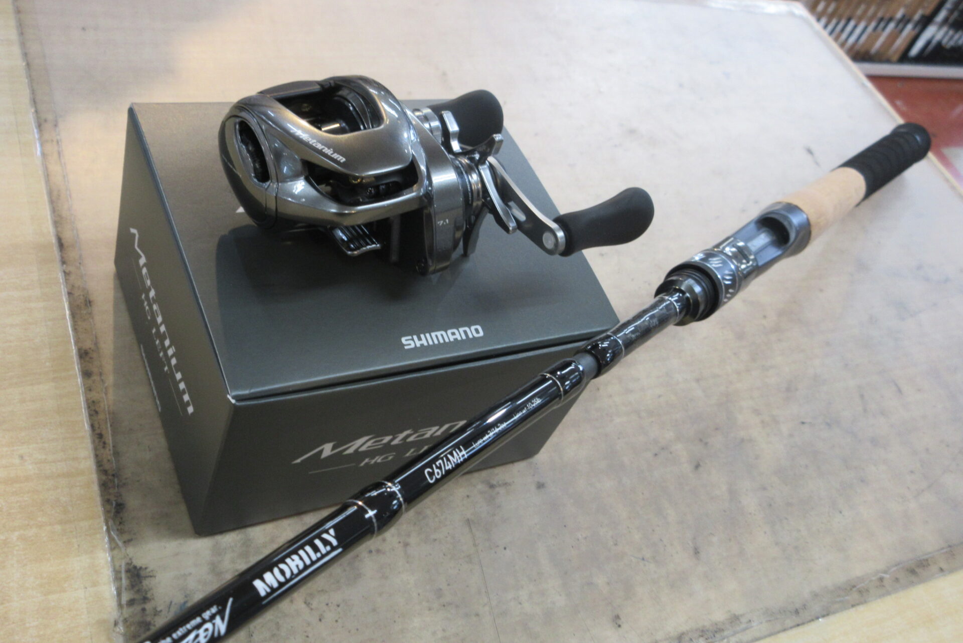 テイルウォークのナマゾンモバイリーC584MH、C584XHをお買取り。釣具