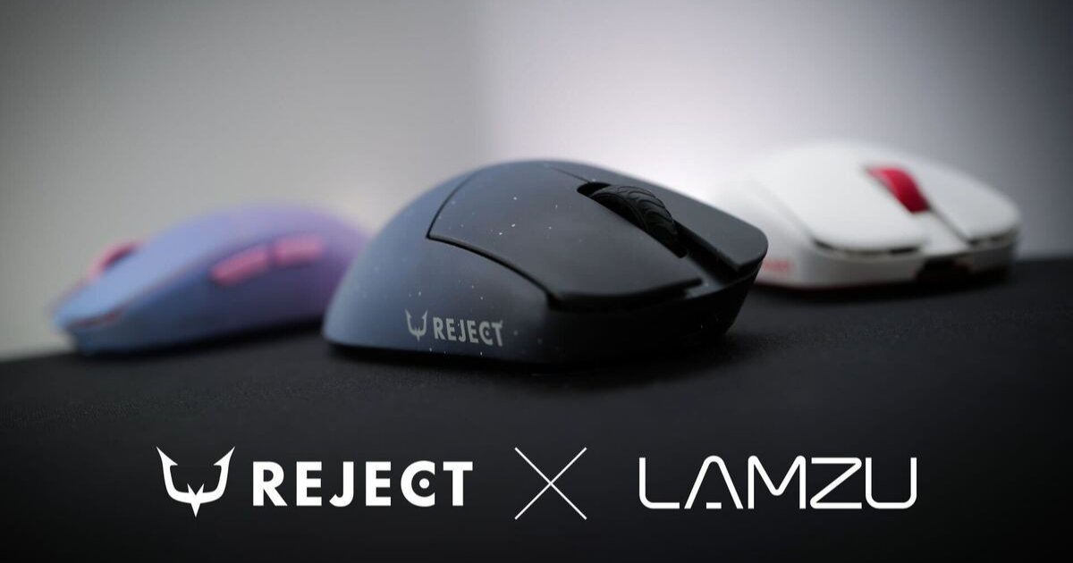 マウス・トラックボール lamzu PARO REJECT SPECIAL EDITION LAMZU X