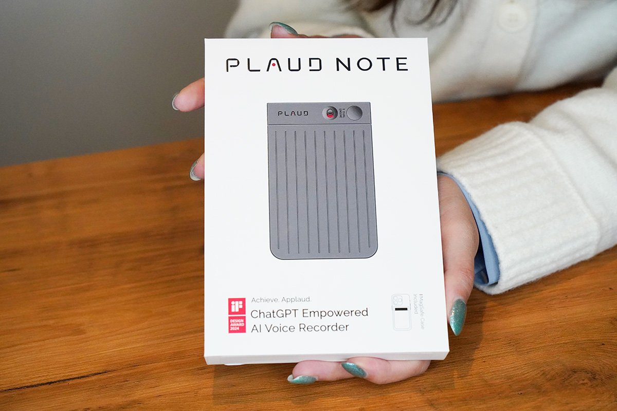通話録音機能が凄い！GPT-4oを搭載したAIボイスレコーダー「PLAUD NOTE