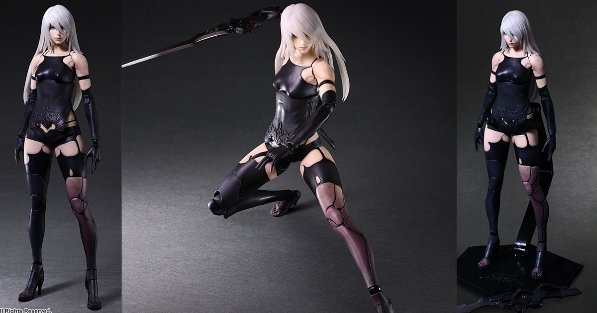 NieR:Automata PLAY ARTS改にA2こと「ヨルハ A型 二号」が登場！予約