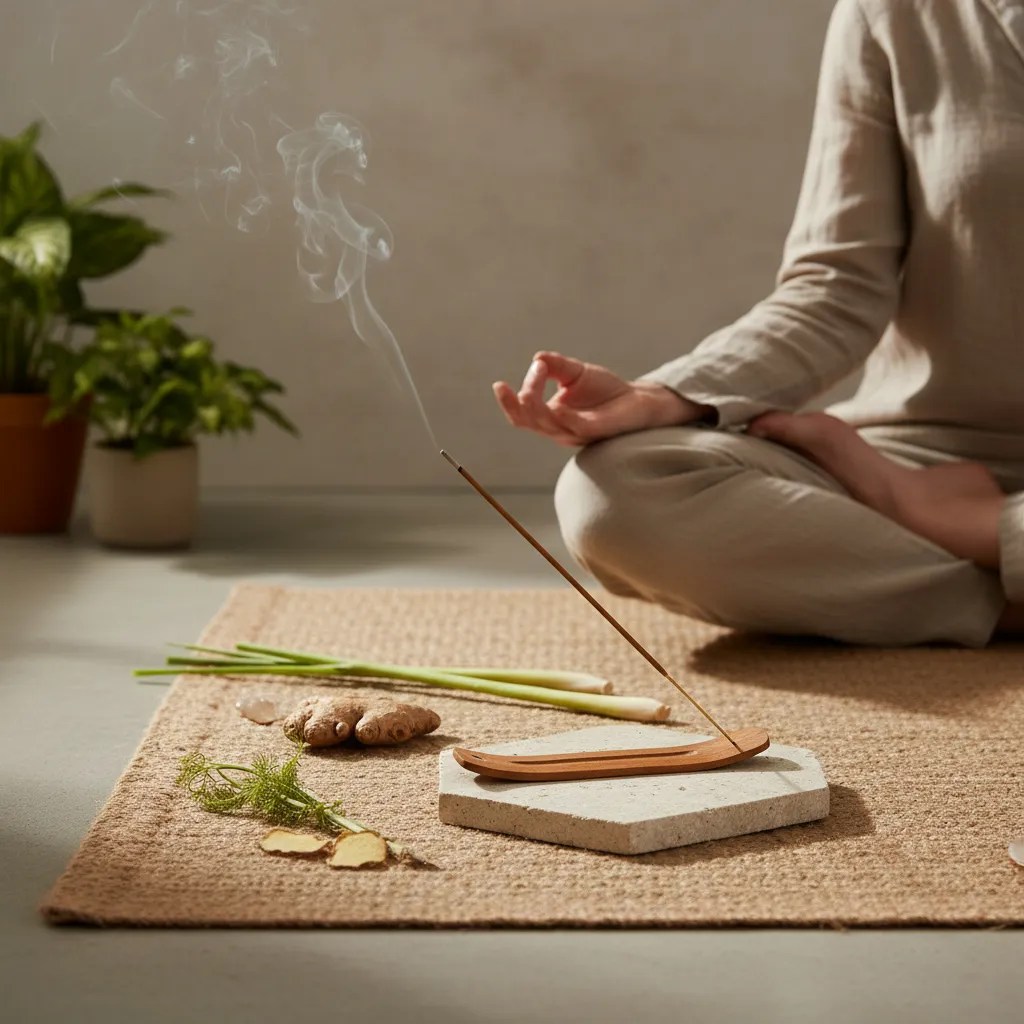 お香 ノンケミカルインセンス レモングラスジンジャー フェンネル