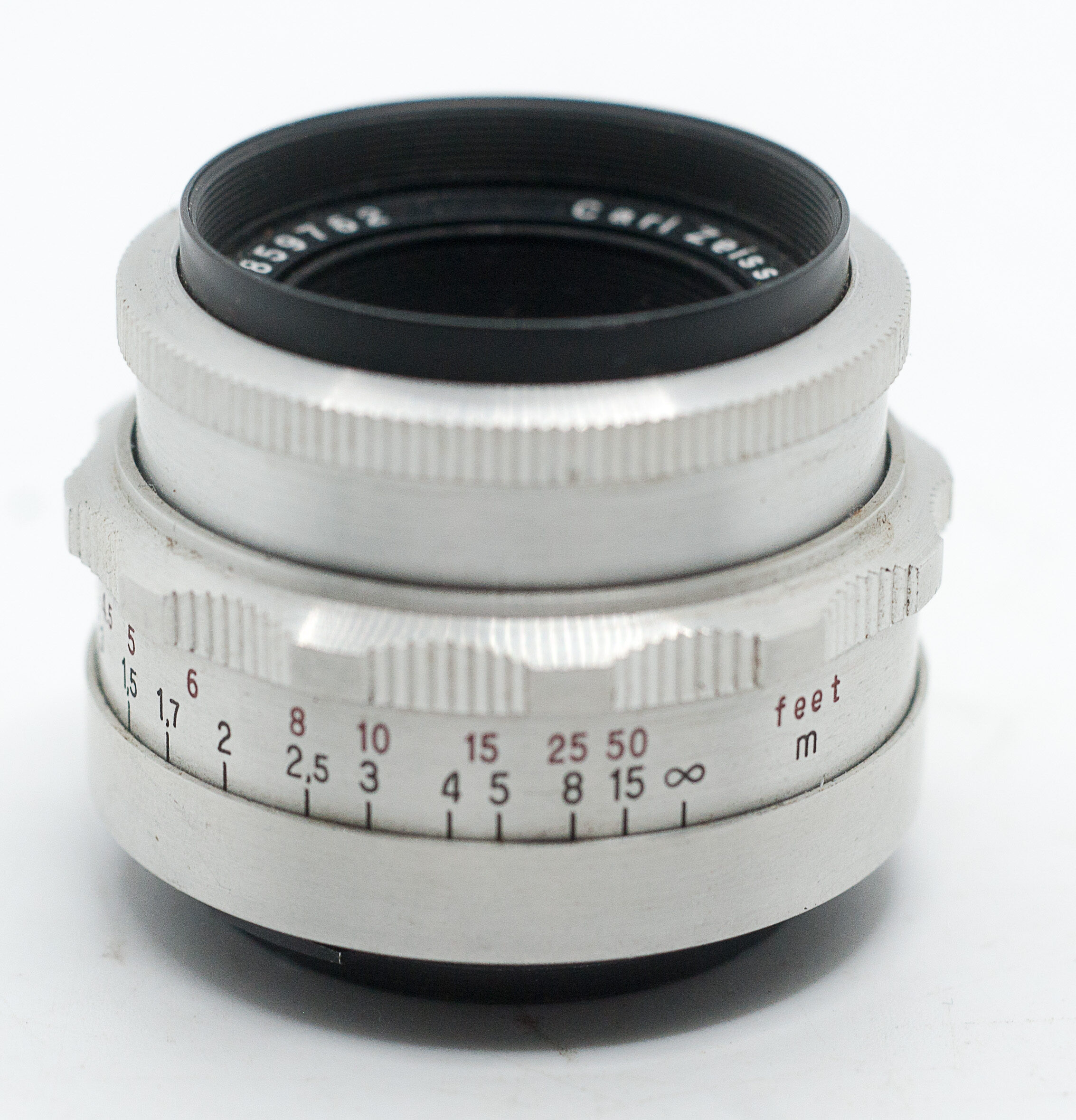 Carl Zeiss Jena -Tessar 50mm F2.8 *T - Exakta mount - Manual