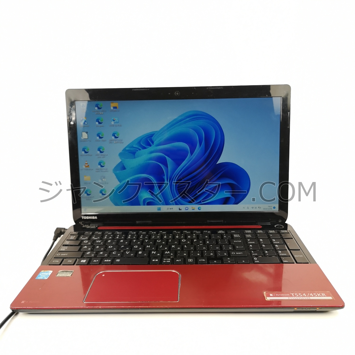 TOSHIBA/Core i3/レッド/Windows 11/15.6インチ/4GB/SSD 240GB