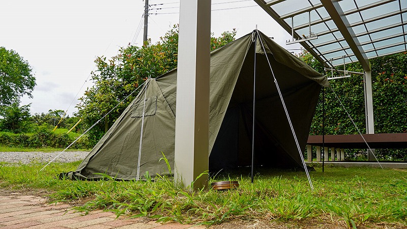 649【キャンプ】BUNDOK ソロベースEX BDK-79EX｜張り方＆設営手順を