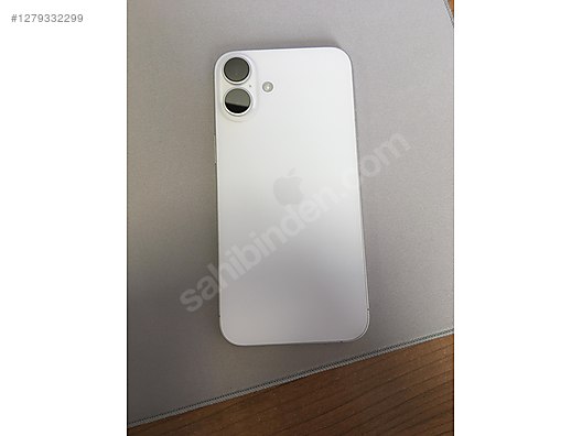 Apple / iPhone 16 Plus / iPhone 16 Plus 128 GB Beyaz | %97 Pil