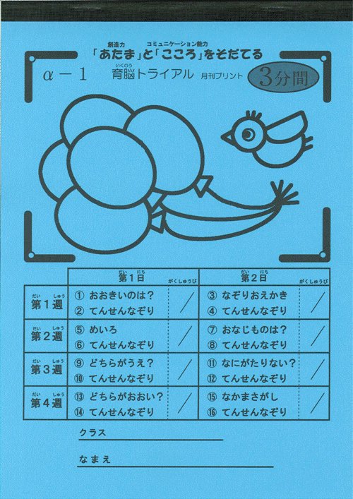 育脳トライアル ～1日10分程度で始められる「育脳トライアル」～ - 育