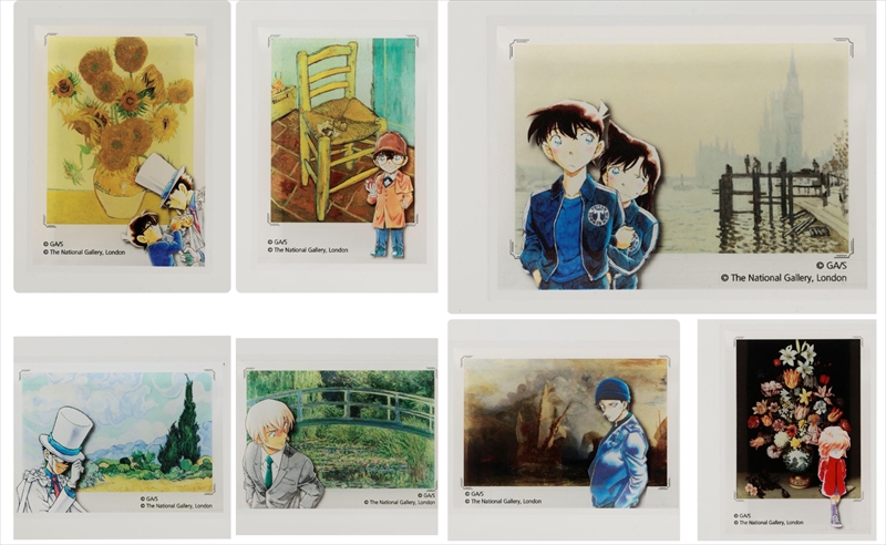 名探偵コナン』と「ロンドン ナショナル・ギャラリー」のコラボ商品が