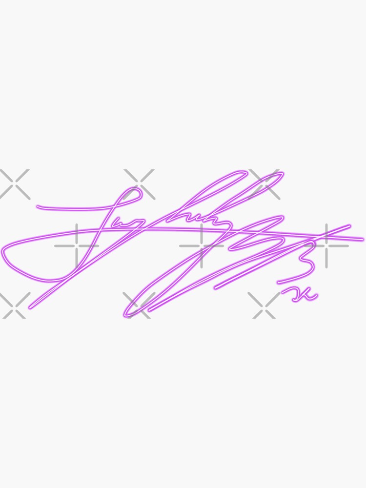 BTS Jungkook Signature 