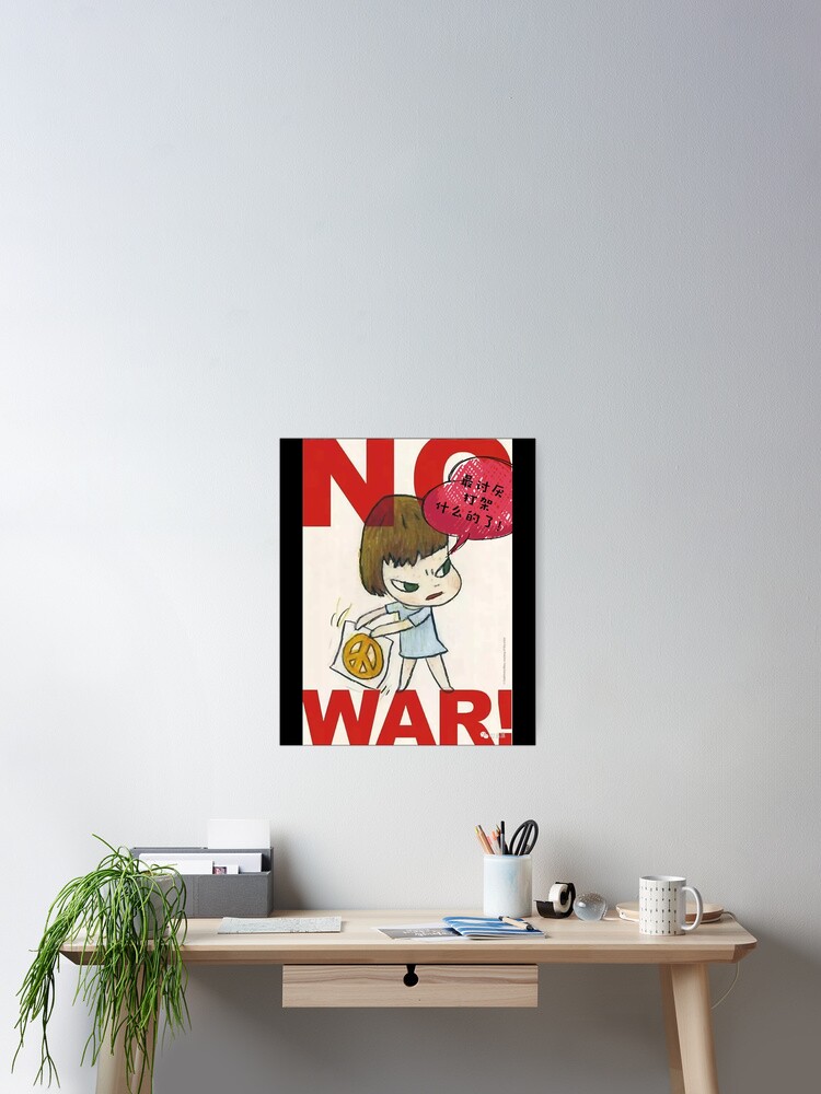 Retro Vintage Yoshitomo Nara No War