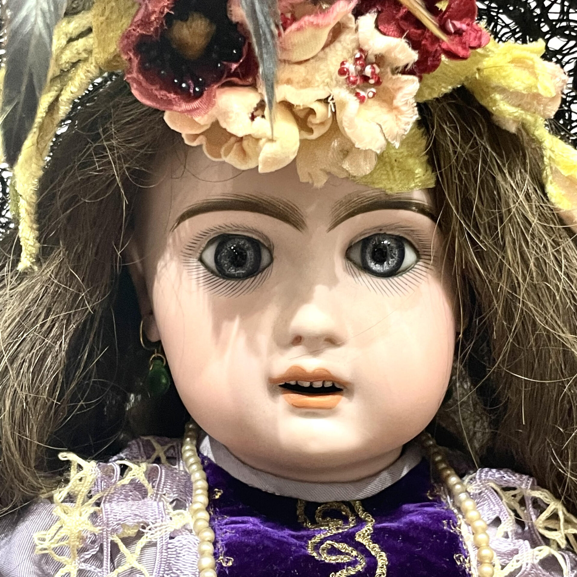 出張買取】埼玉県新座市より「フランスアンティーク ビスクドール 2点