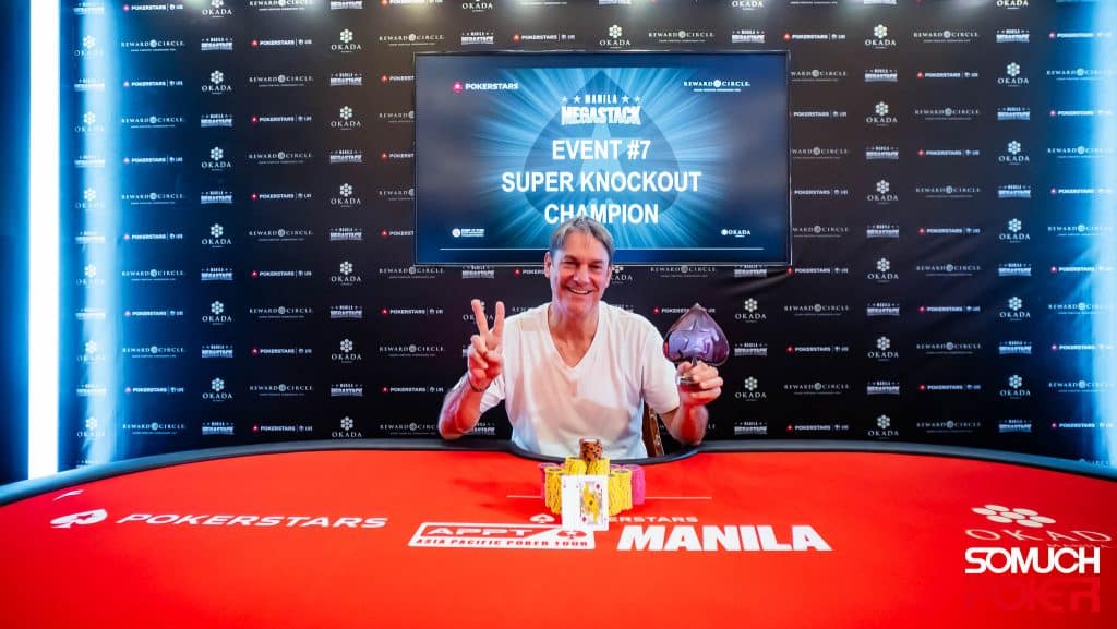 Pokerstars Manila Megastack 優勝トロフィー Pokerstars Manila