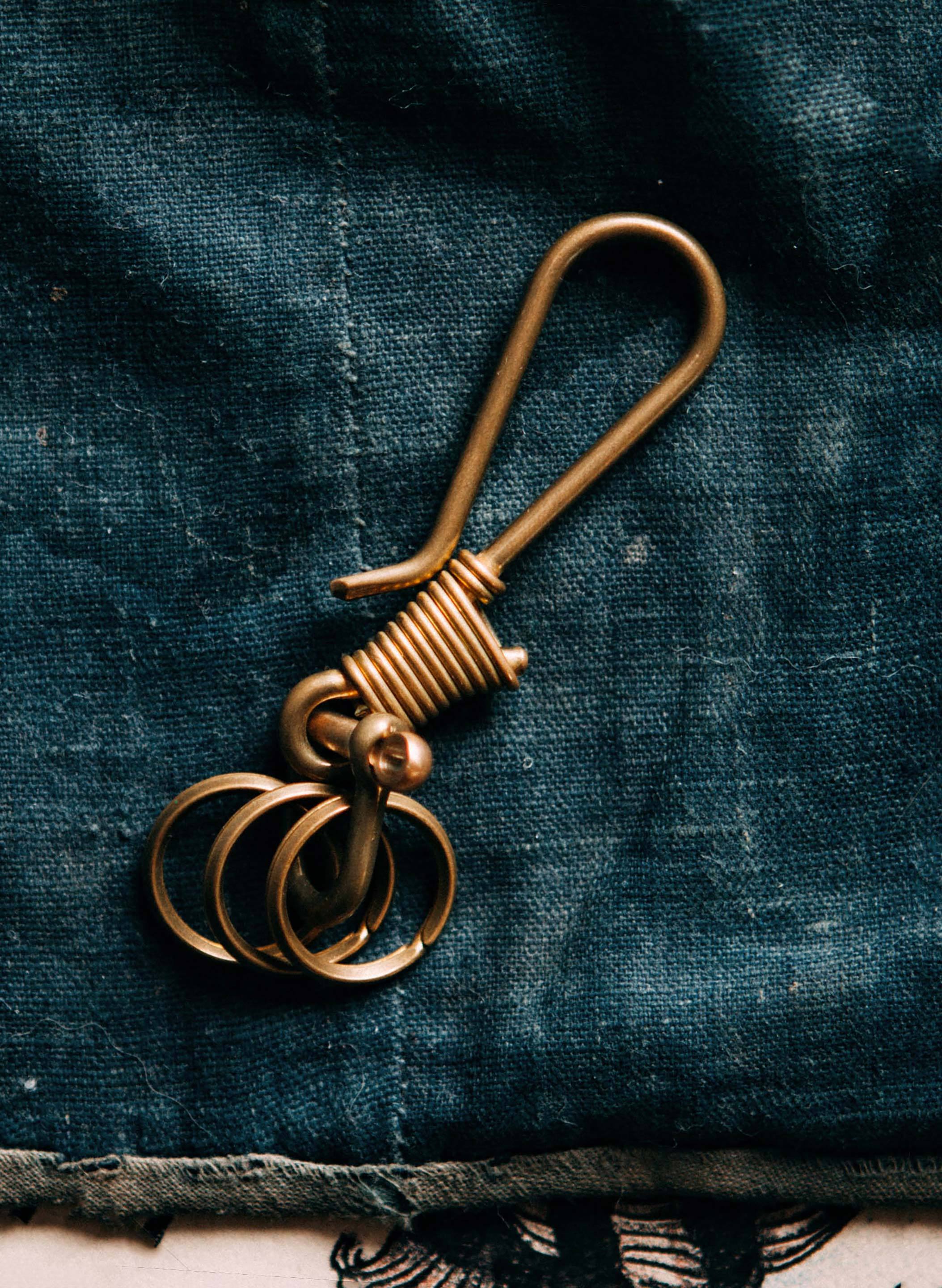 japanese brass multi-key hook – imogene + willie