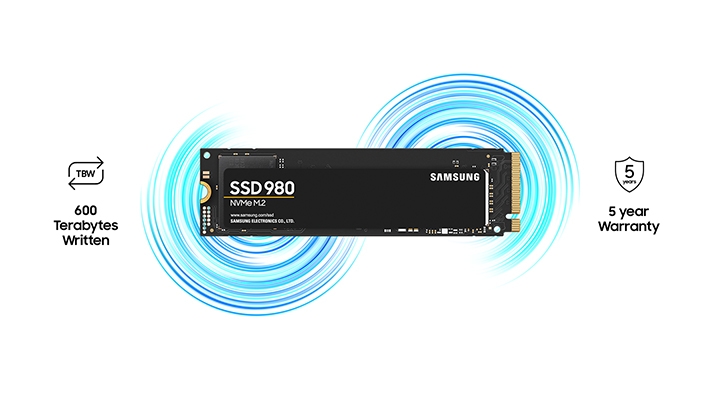 980 PCIe® 3.0 NVMe® SSD 1TB MZ-V8V1T0B/AM | Samsung Business US