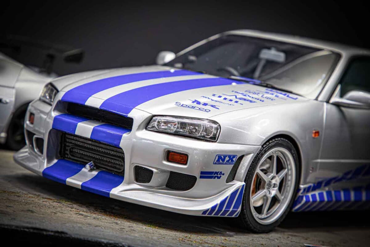 ワイルド・スピードGT-Rを京商が超リアルに再現！実車スキャンだから