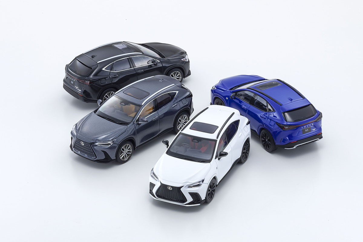 京商の最新作は新型レクサスNX！ 話題コンパクトSUVが1/43スケール