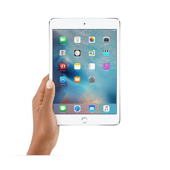 Used]iPad mini4 2015 model Cellular Silver Tablet Apple iPad mini