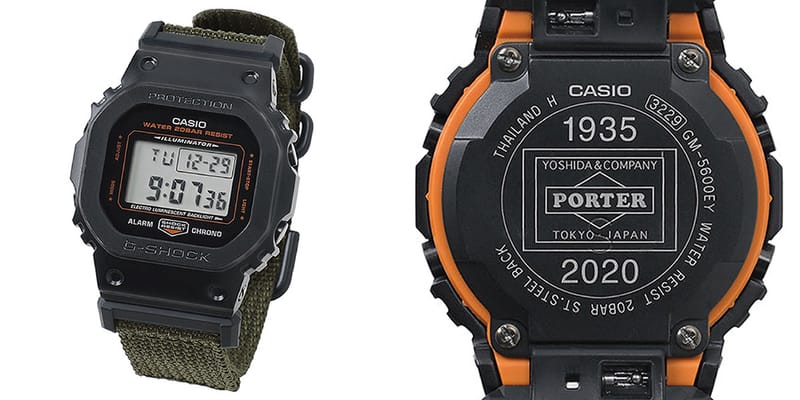 ポーターxジーショックのコラボウォッチがリリース | Hypebeast.JP