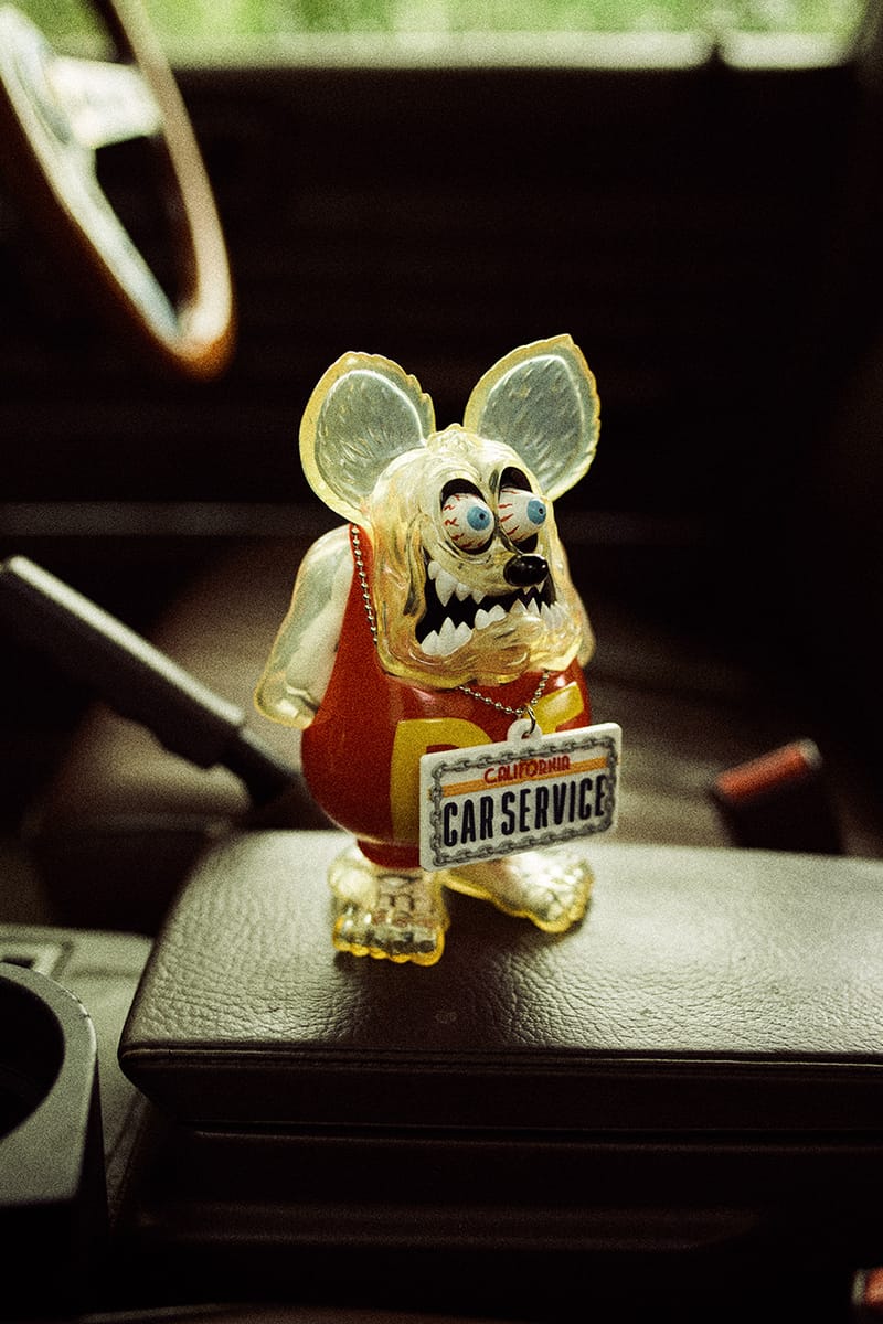 カーサービス x シークレットベースがラットフィンクのフィギュアを