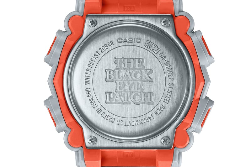ブラックアイパッチ x ジーショックによるコラボウォッチがリリース