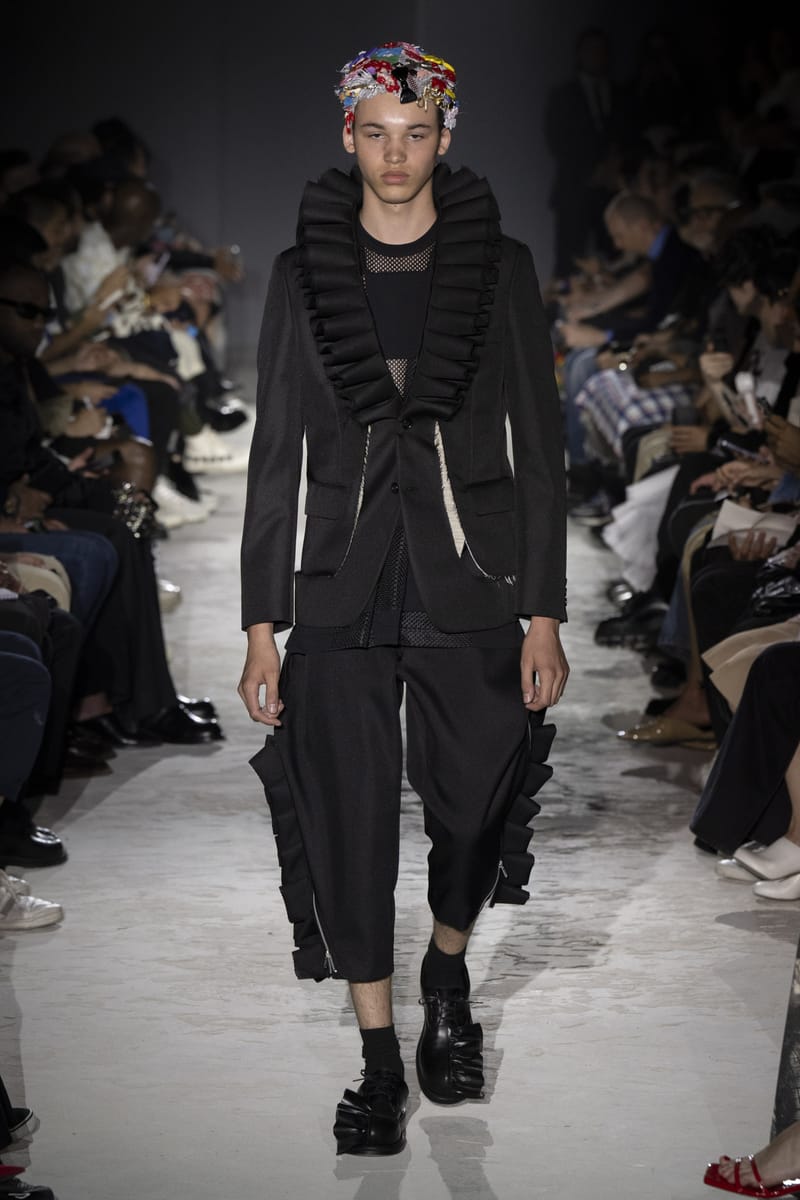 コム デ ギャルソン・オム プリュス 2025年春夏コレクション