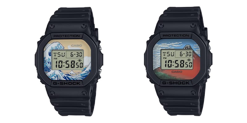 G-SHOCK x Hokusai DW-5600 Watch Release Info | Hypebeast