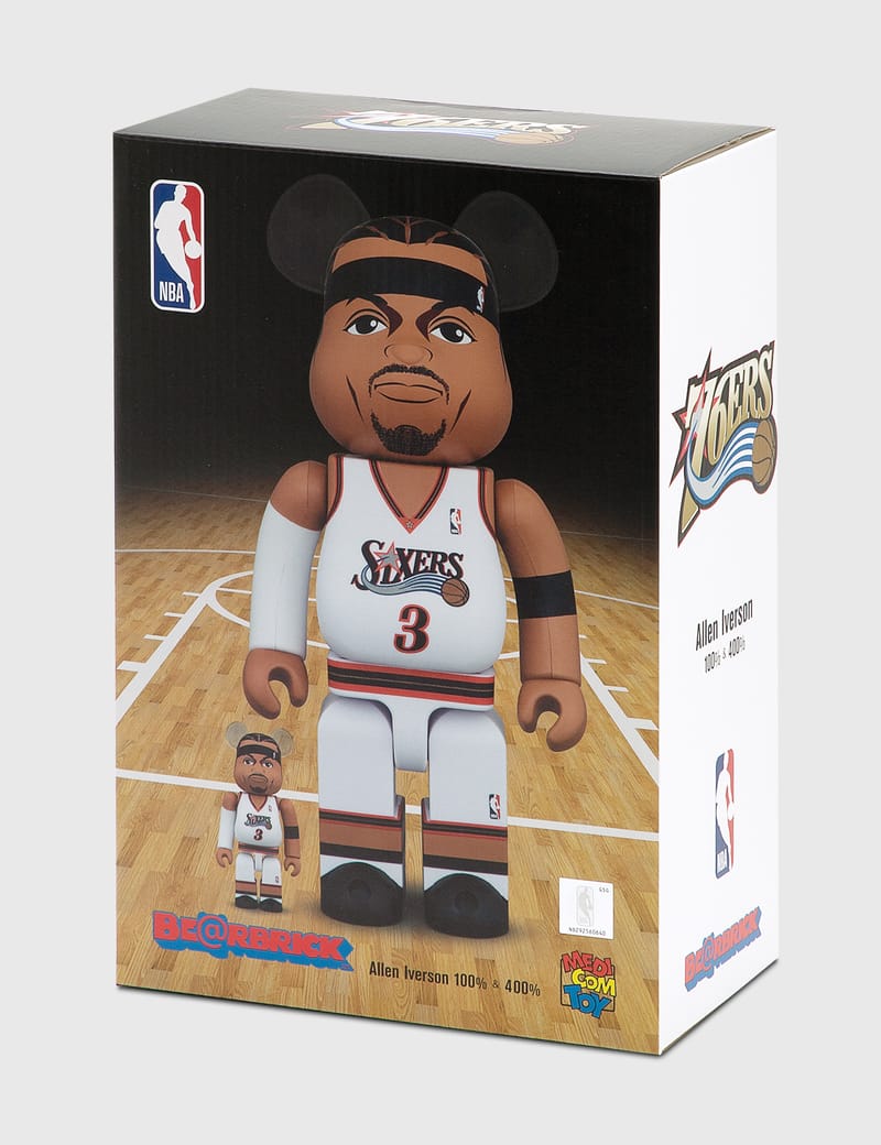 BE@RBRICK アレン・アイバーソン 100% & 400% 開封済み BE@RBRICK