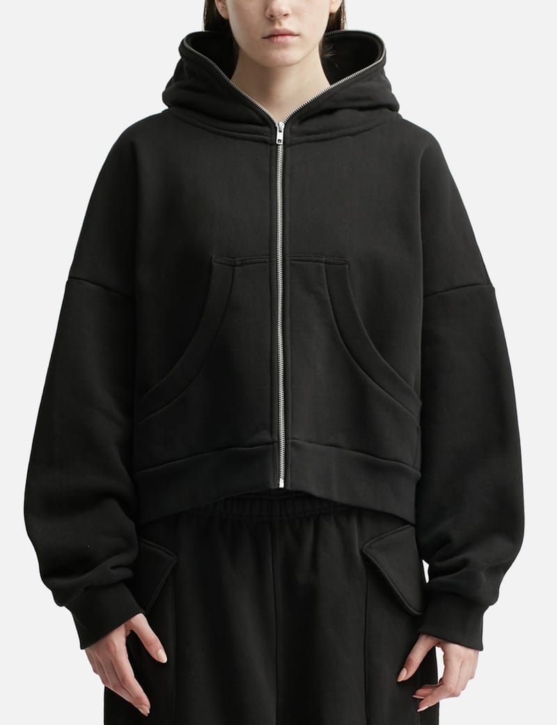Entire Studios - Cropped Full Zip Hoodie | HBX